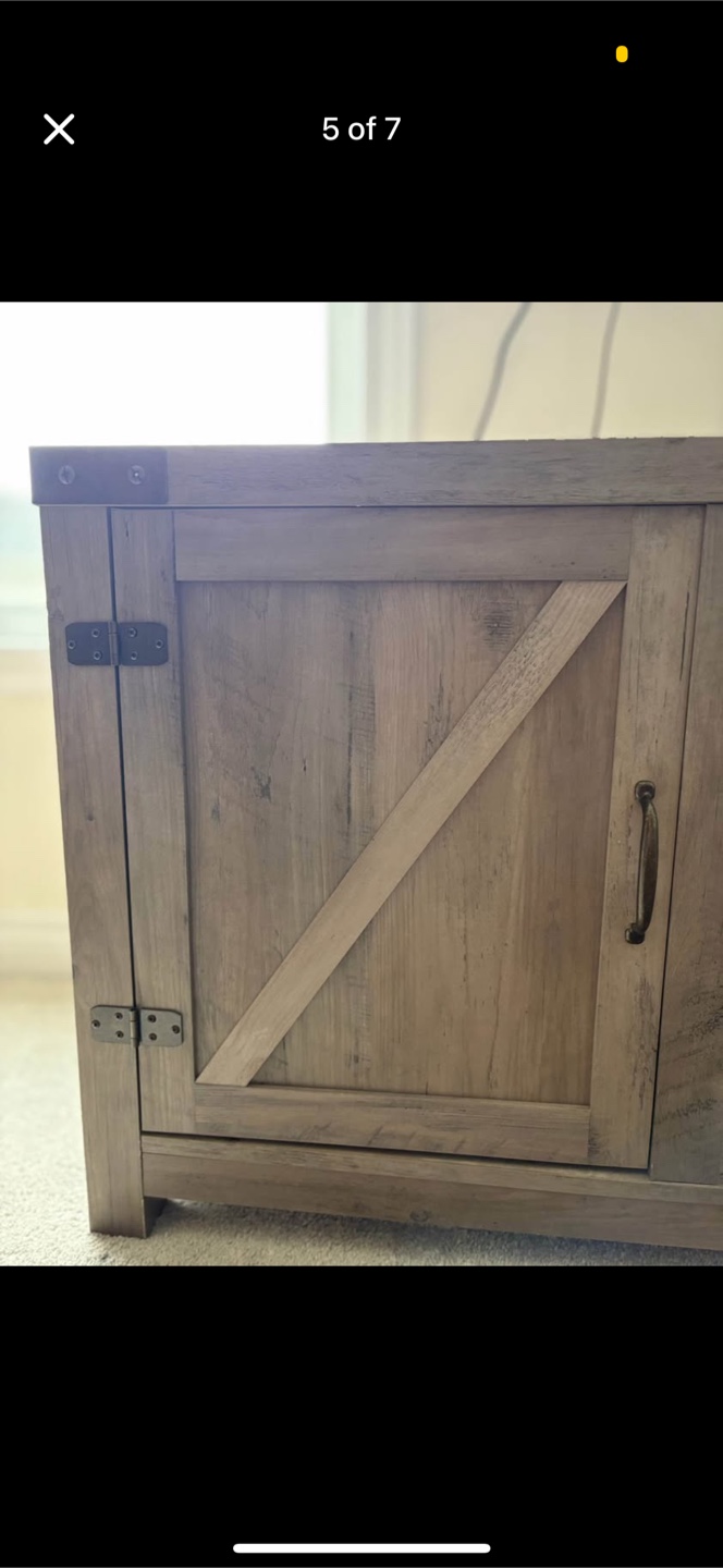 Rustic Farmhouse TV Stand - photo 3