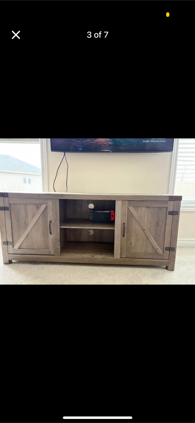 Rustic Farmhouse TV Stand