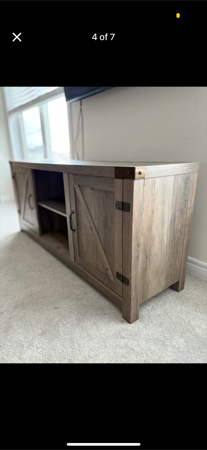 Rustic Farmhouse TV Stand - photo 2