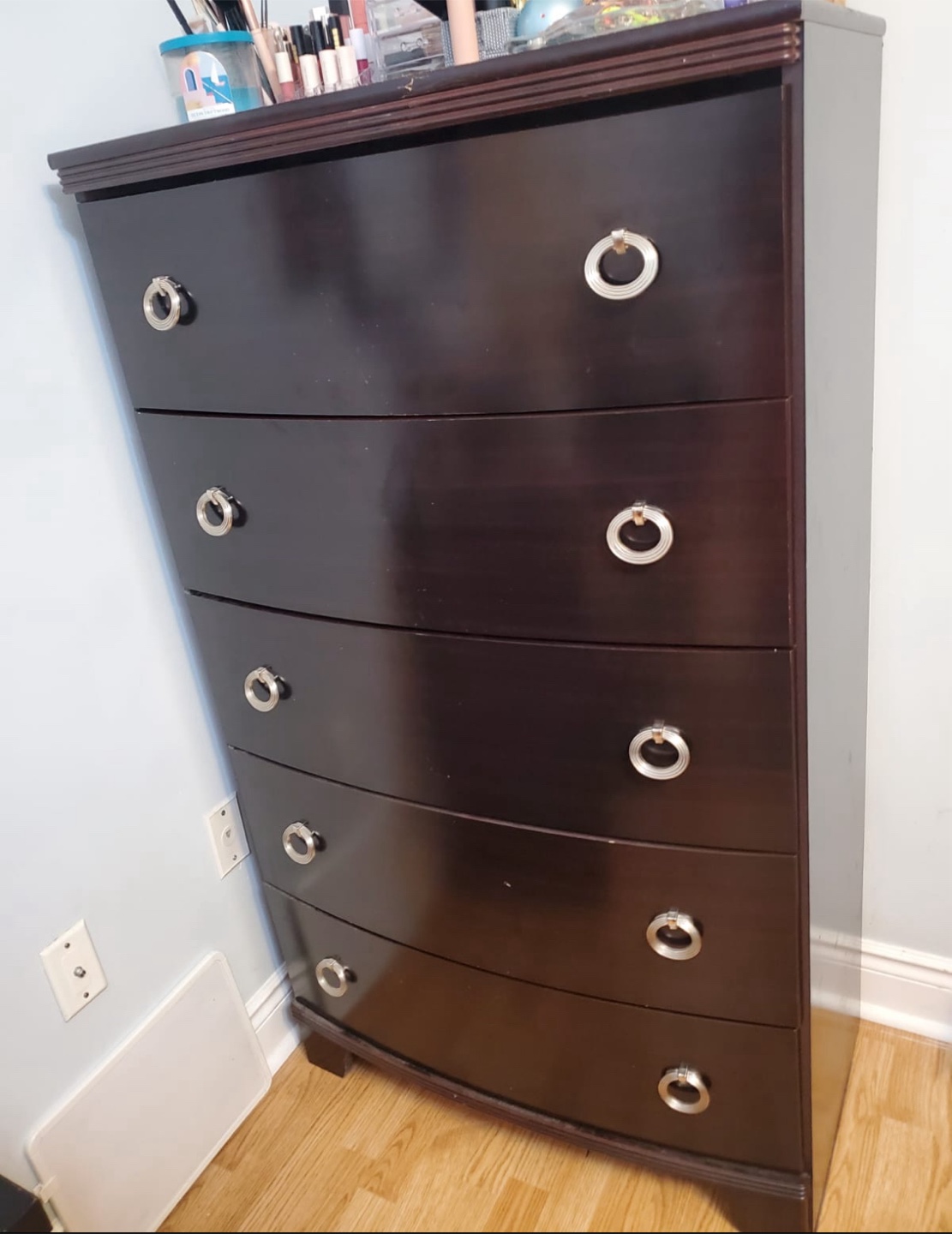 Dark brown bedroom set - photo 2