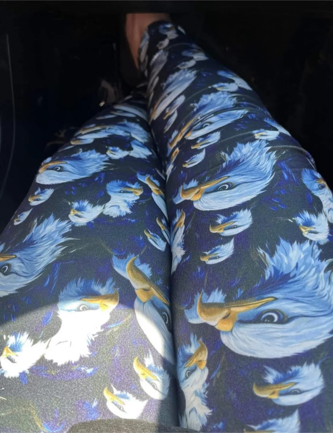 Digital Print Bald Eagle Leggings w/Pockets image indicator(3)