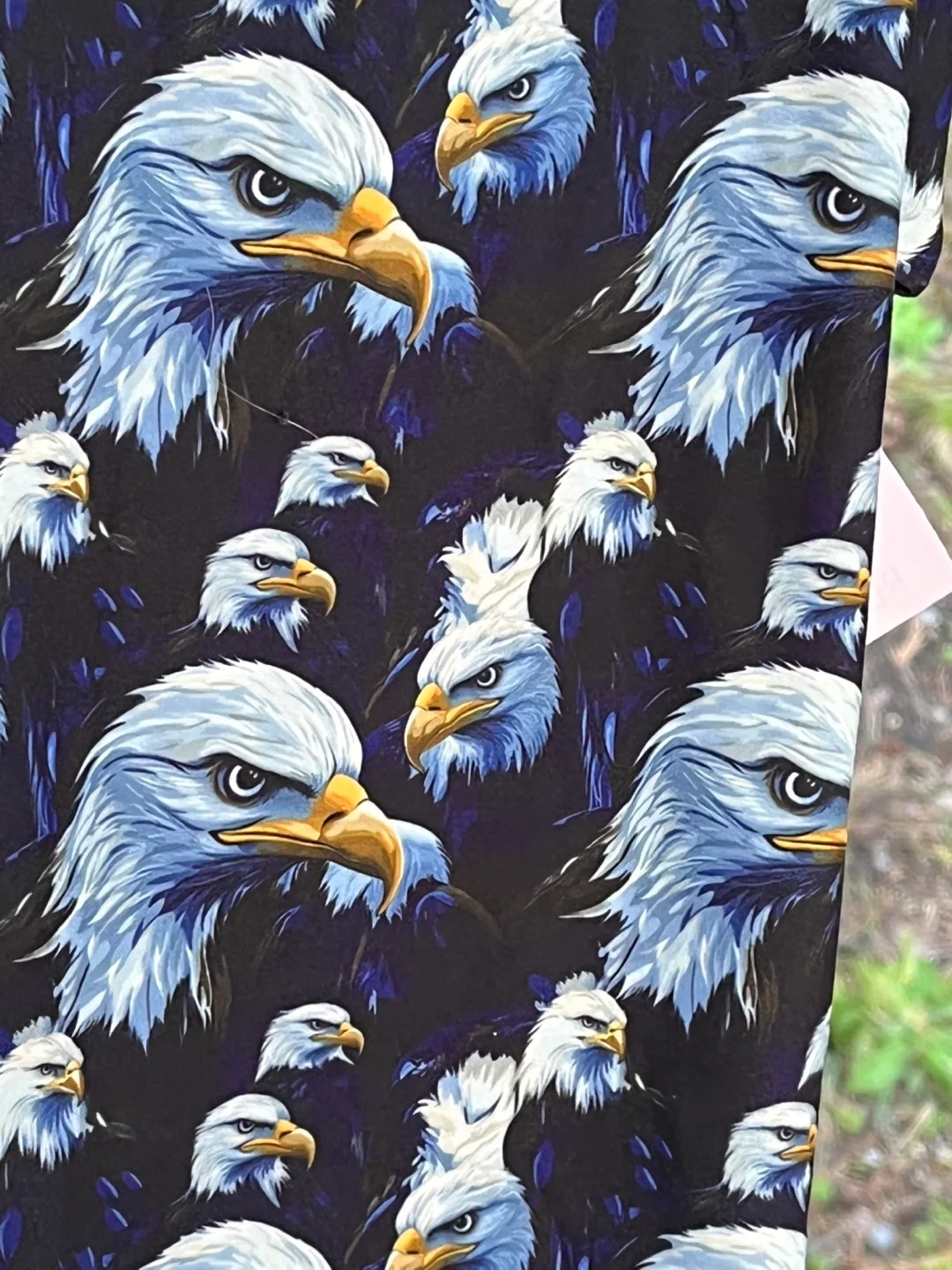 Digital Print Bald Eagle Leggings w/Pockets image indicator(2)