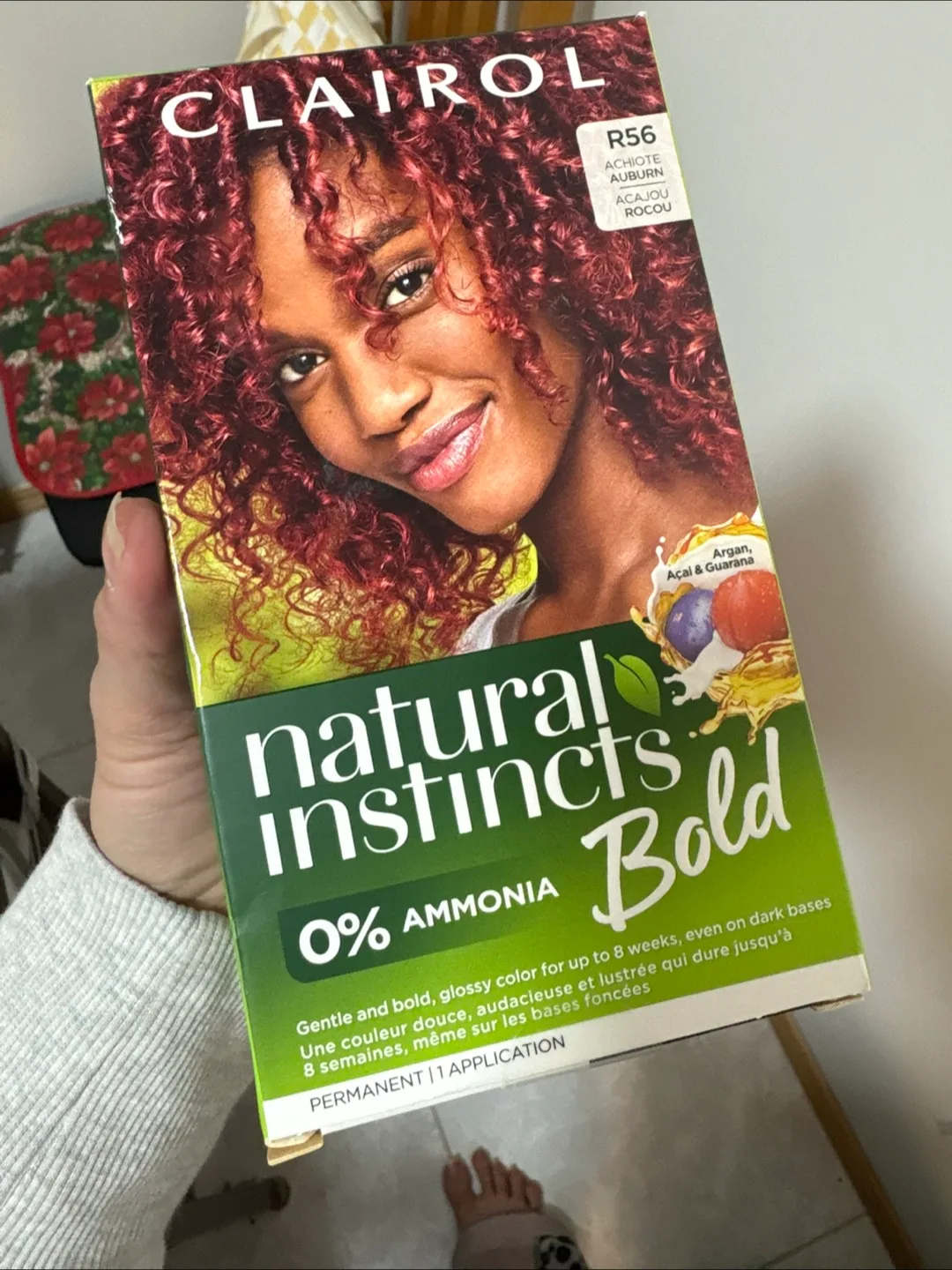 Clairol Natural Instincts Bold P - R56 Achote Auburn thumbnail