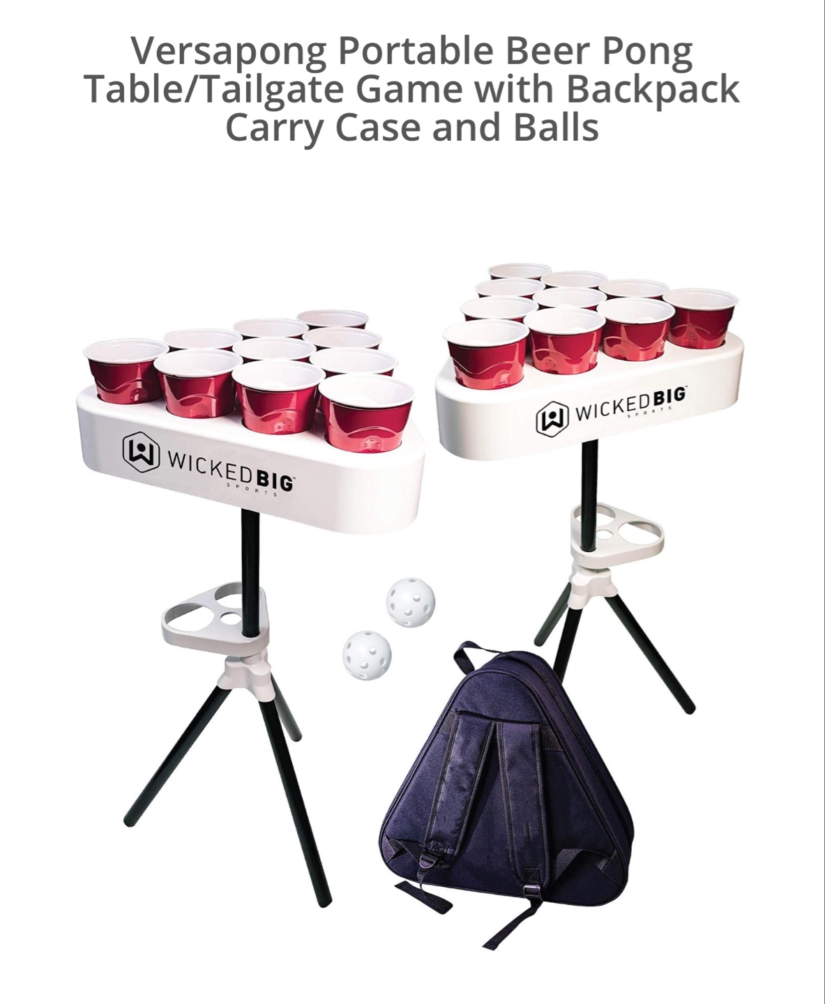 Wicked Big Sports Versapong Portable Beer Pong Game - photo 2