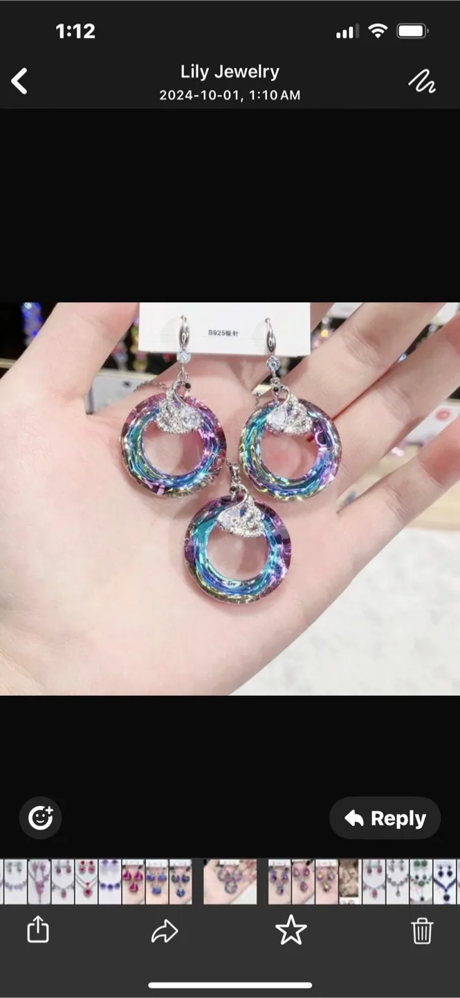 Lily Jewelry Sets - Various Colours & Styles image indicator(4)