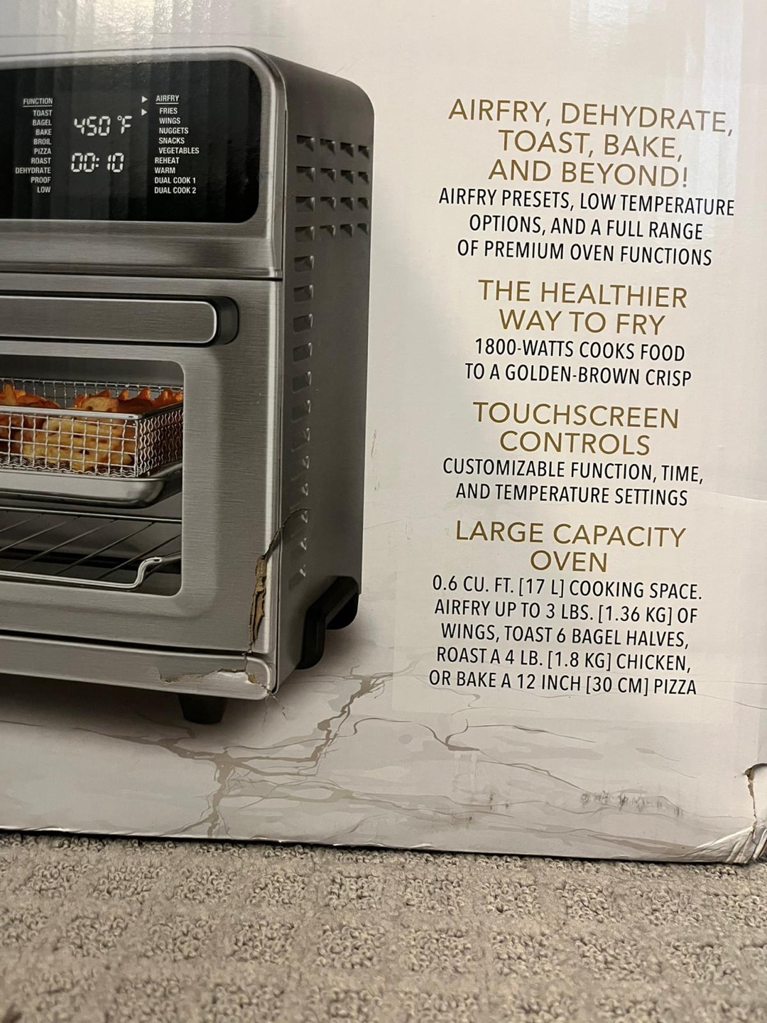Cuisinart Air Fryer Toaster Oven - photo 2