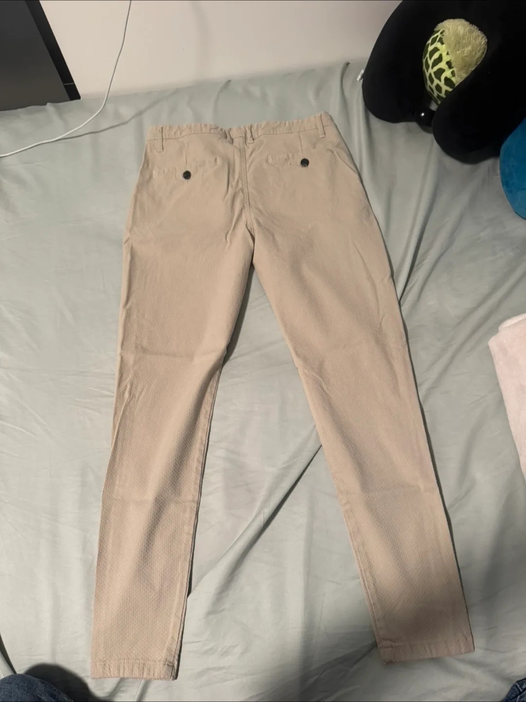 Men's Beige ALLEVI'S Chinos Size 30 image indicator(2)