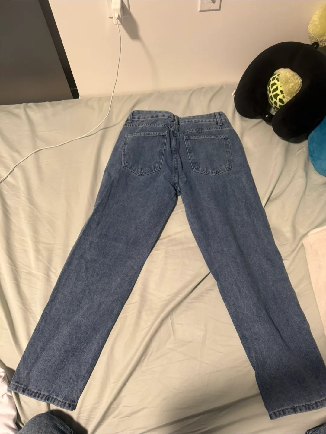 Women's Size 30 Straight Leg Jeans image indicator(2)