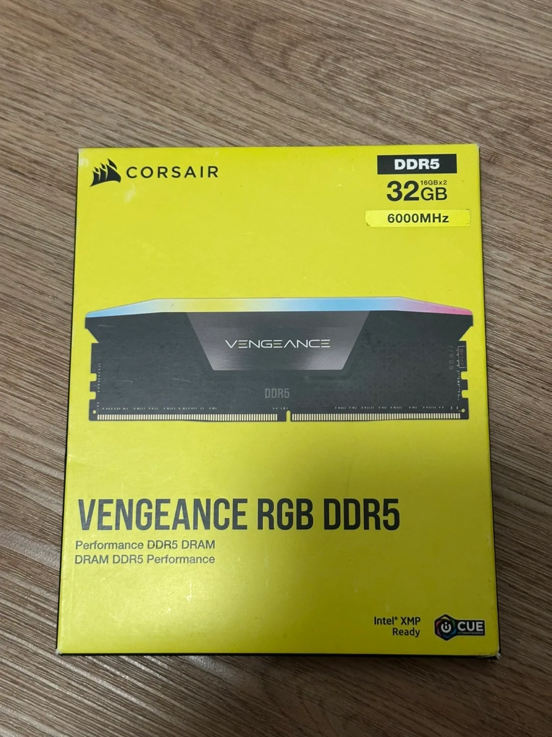 Corsair Vengeance RGB DDR5 32GB 6000MHz RAM thumbnail