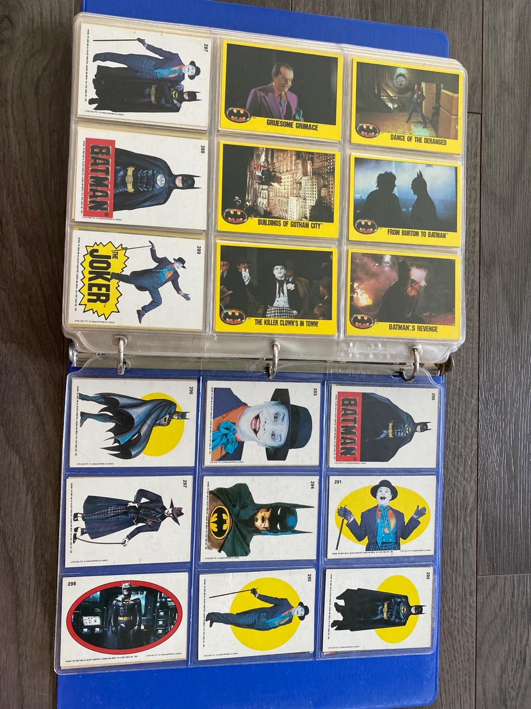 1989 Batman Movie Trading Cards Complete Set image indicator(5)