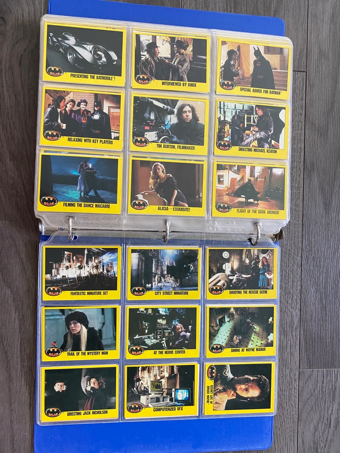 1989 Batman Movie Trading Cards Complete Set image indicator(3)