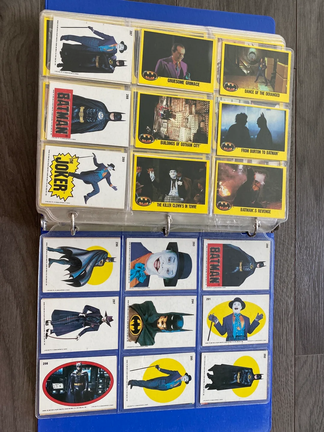 1989 Batman Movie Trading Cards Complete Set image indicator(4)