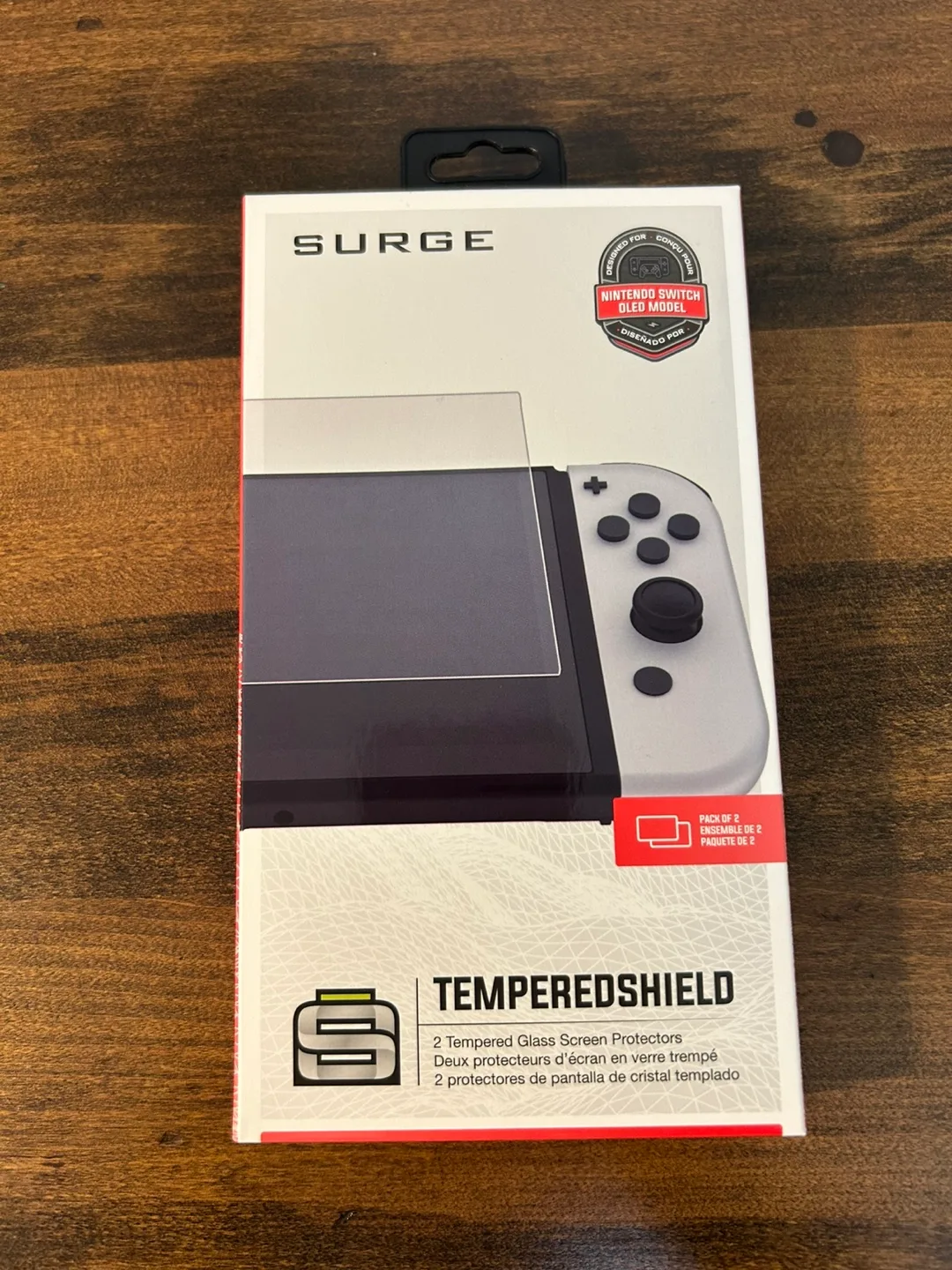 Nintendo Switch OLED - Tempered Shield Glass Protector thumbnail