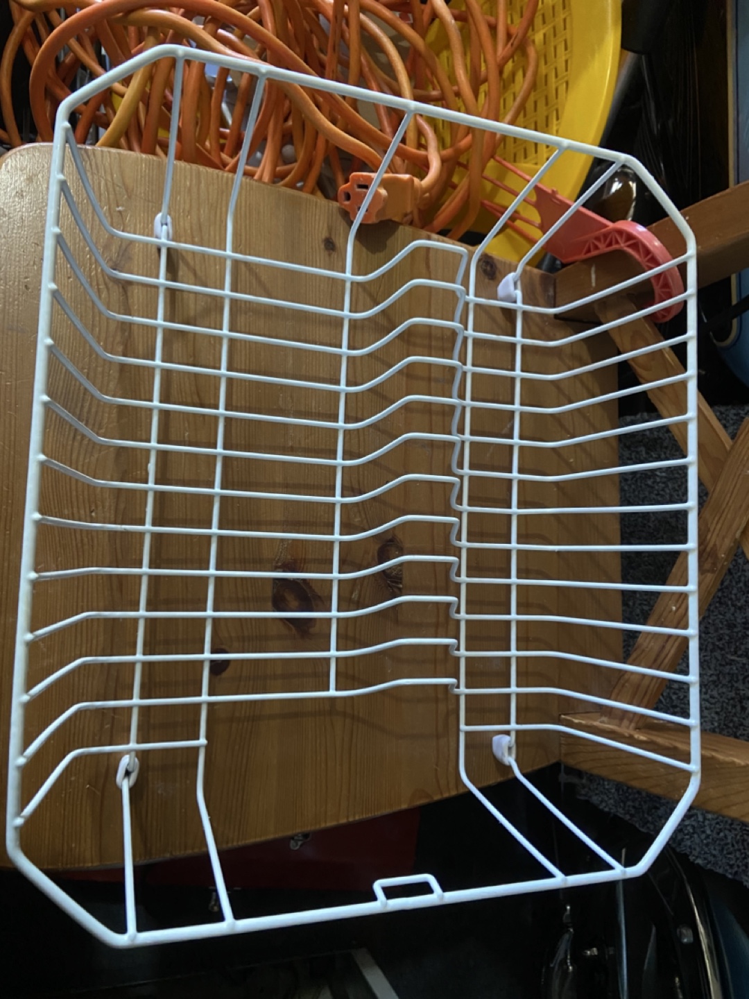 White Wire Dish Rack - photo 2