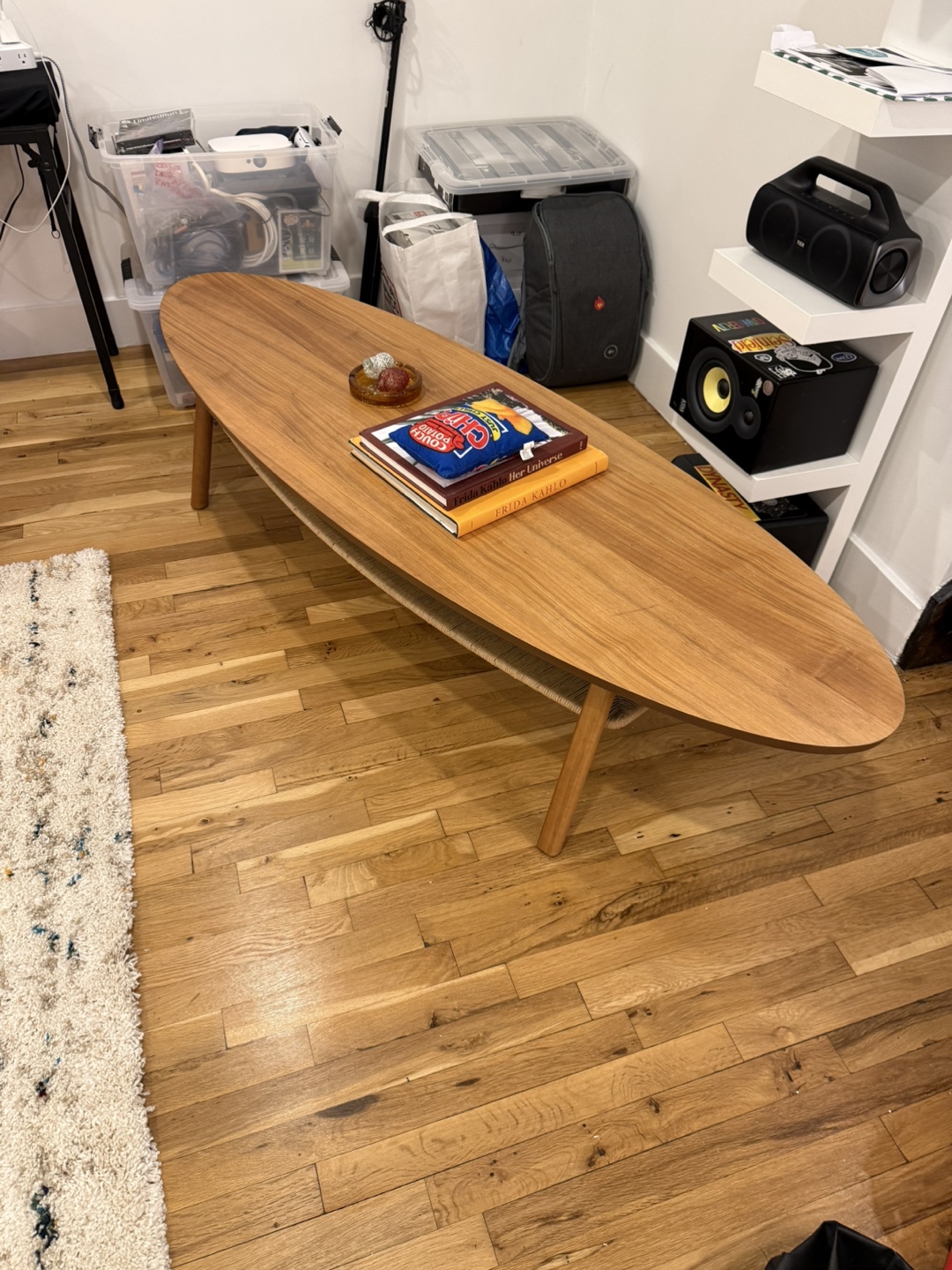 IKEA Stockholm Coffee Table with Lower Shelf