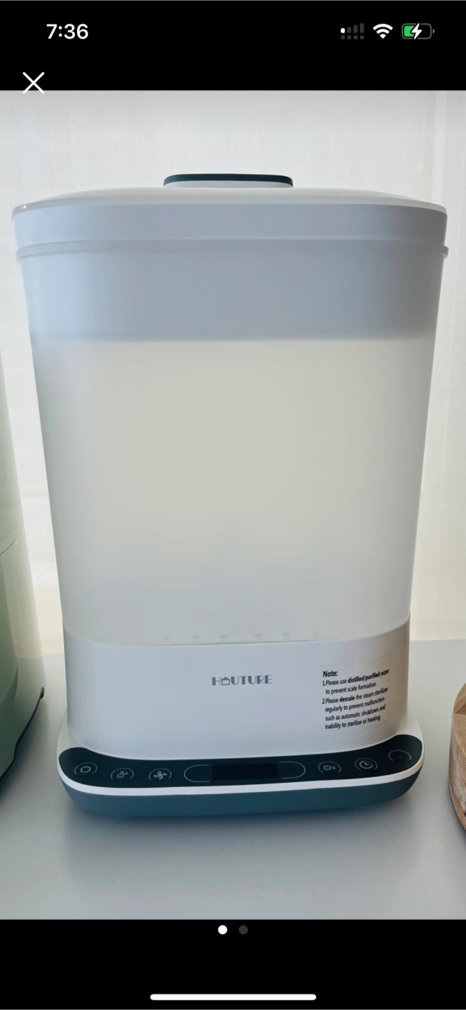 HOUTURE Baby Bottle Sterilizer and Dryer