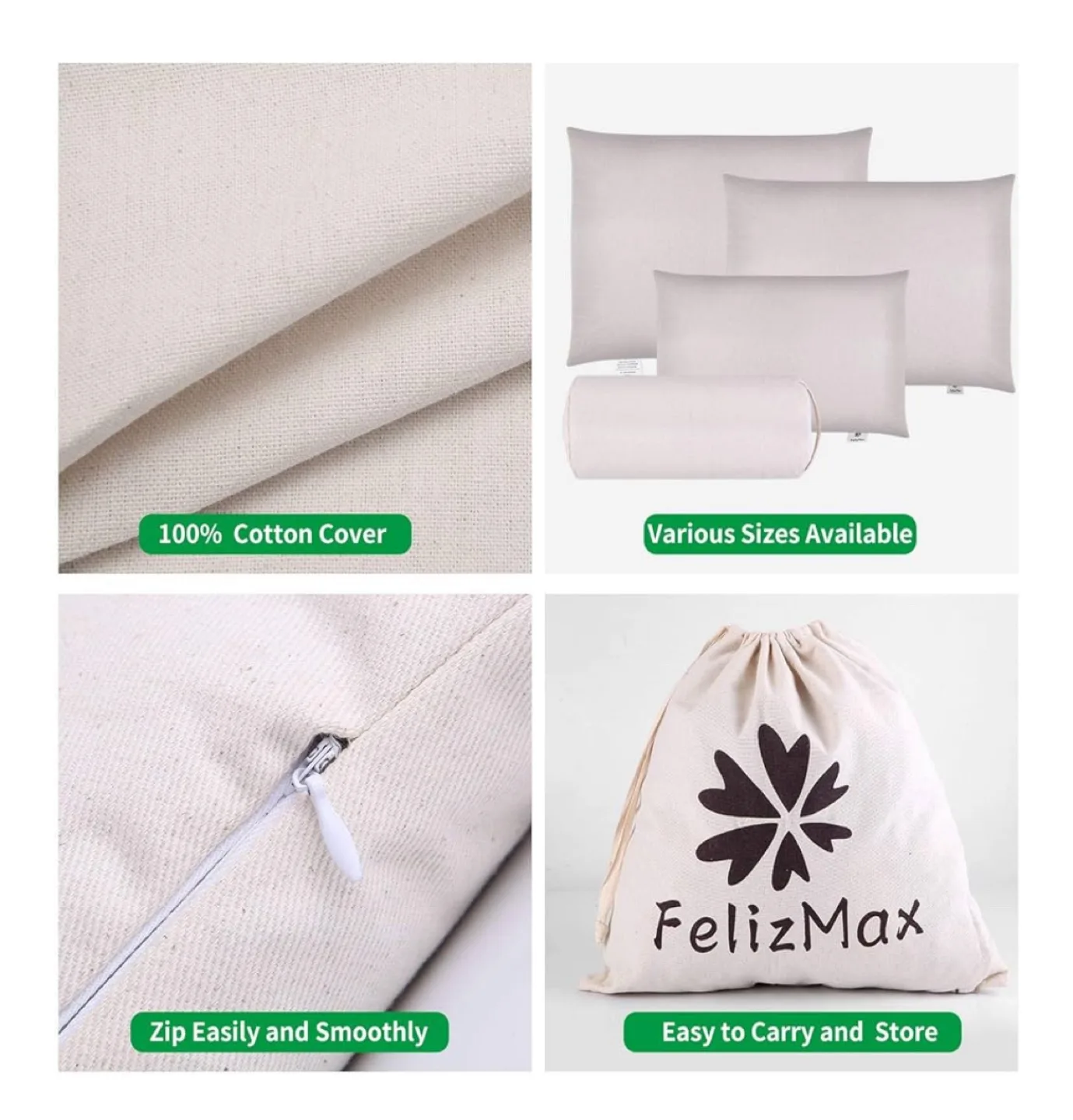 Traditional Japanese Buckwheat Hull Pillow 14" x 20" image indicator(5)