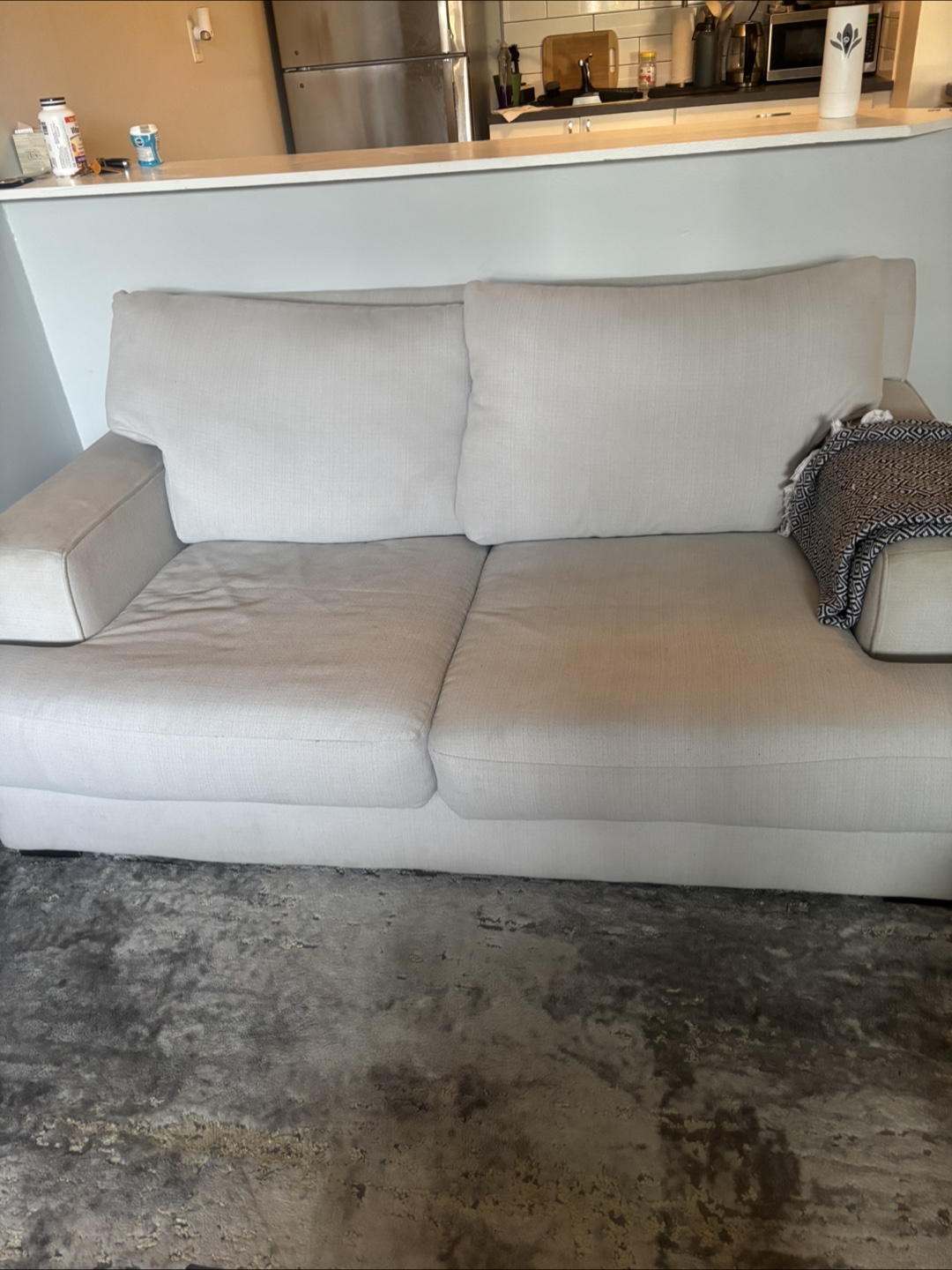Cream-coloured Sofa - photo 2