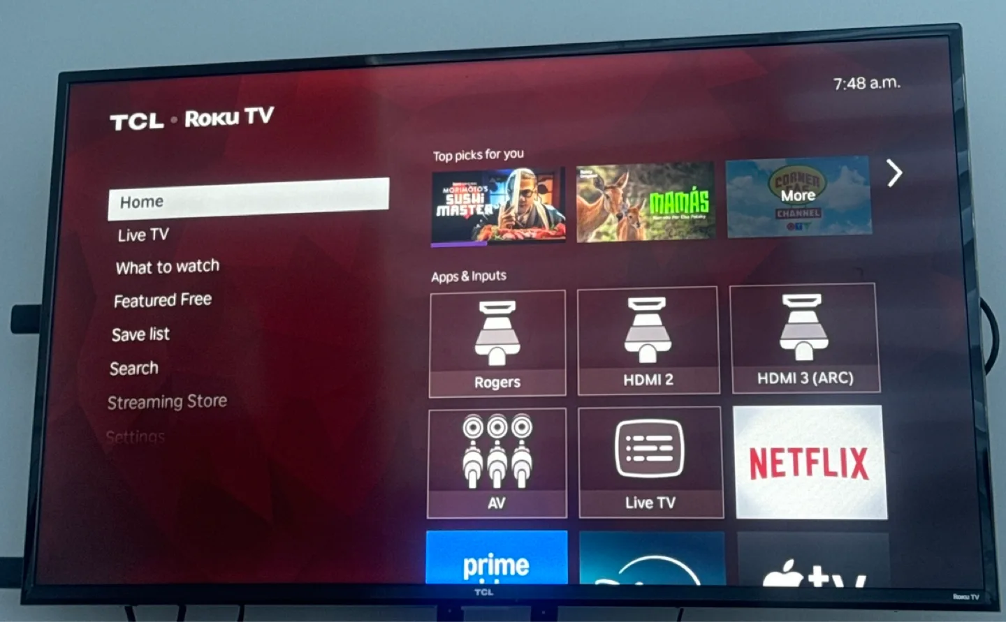 TCL Roku Smart TV 40 “ thumbnail