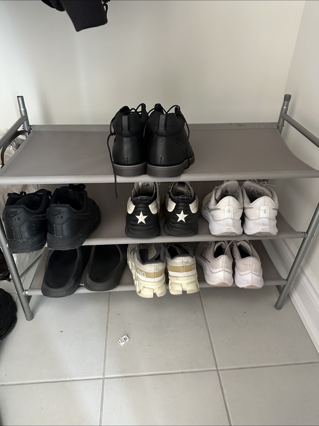 Three-Tier Shoe Rack
