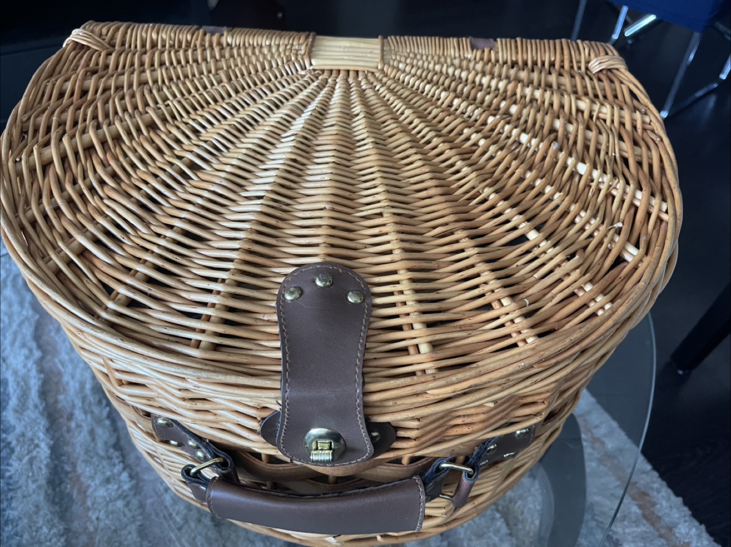 Wicker Picnic Basket - photo 5