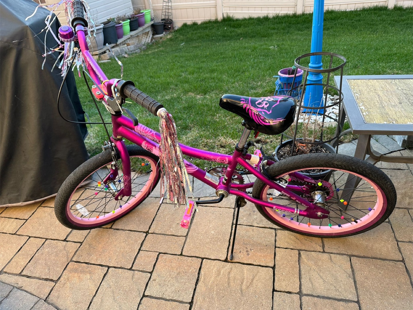 Girls' Freestyle 20-inch Purple Bike - photo 2