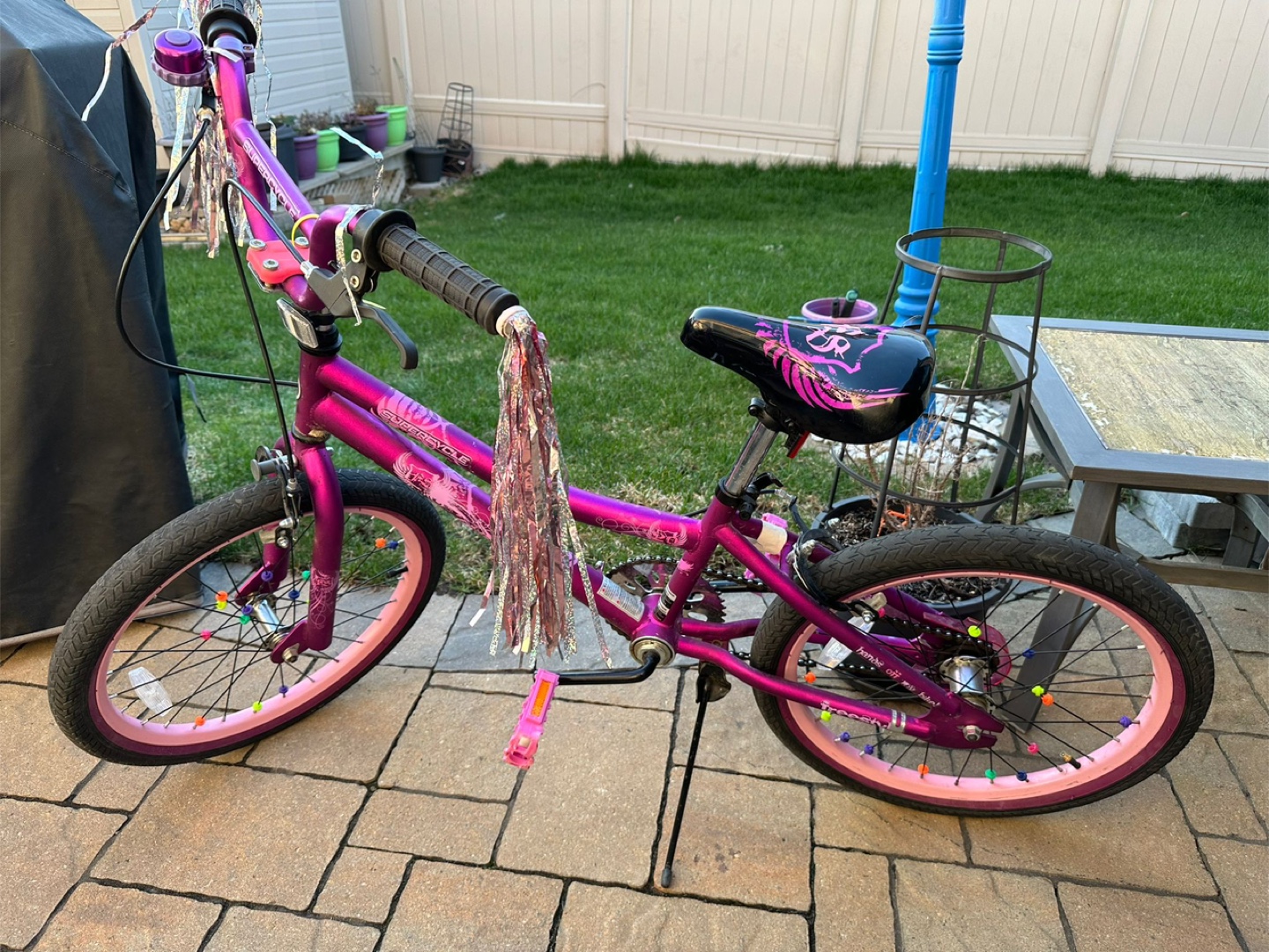 Girls' Freestyle 20-inch Purple Bike - photo 4