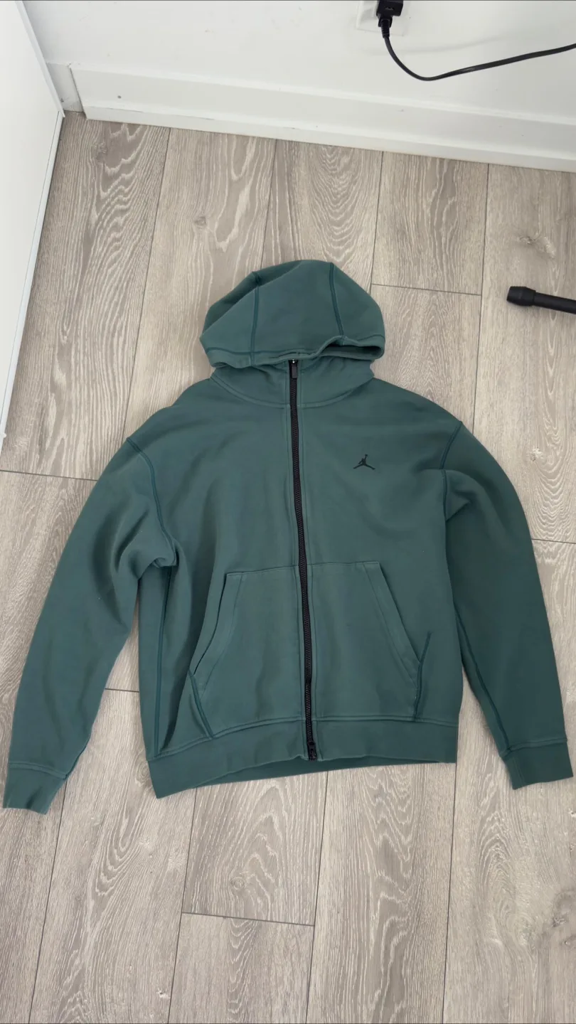 Jordan Brand Green Zip-Up Hoodie thumbnail