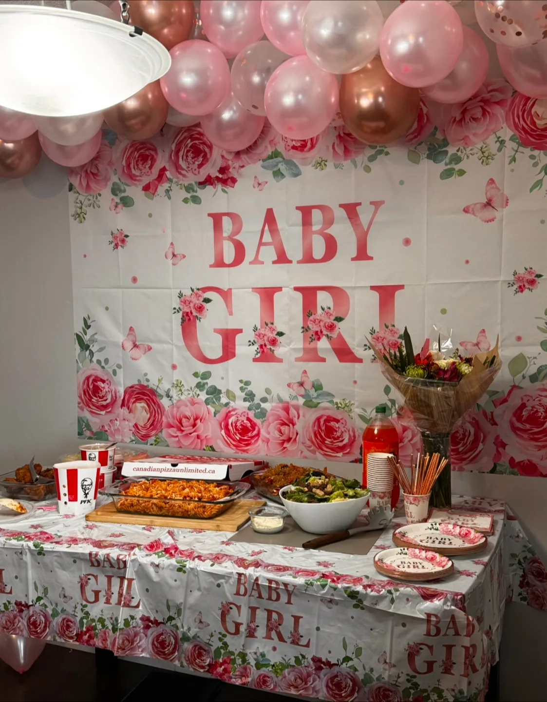 Baby Girl Shower Decorations image indicator(3)