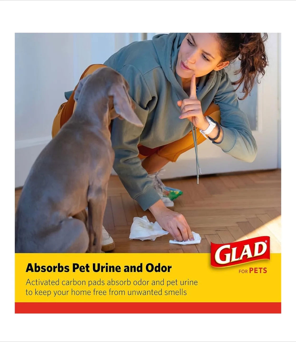 Glad For Pets Activated Carbon Training Pads (85) image indicator(9)