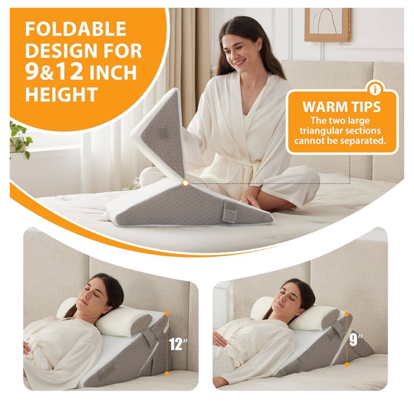 Wedge pillow (3-piece set) - photo 2