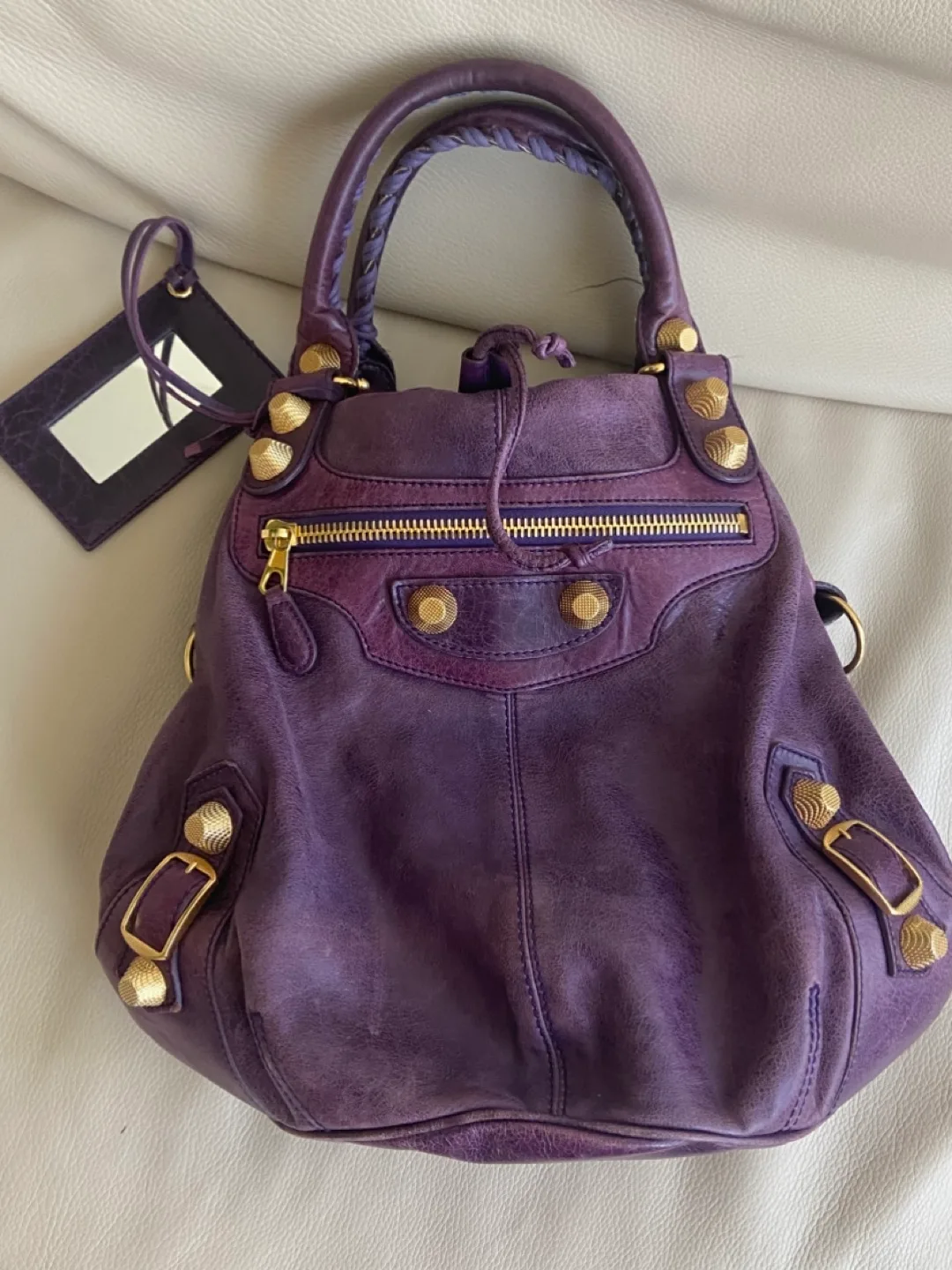 Authentic Balenciaga Giant Pompom Bag thumbnail