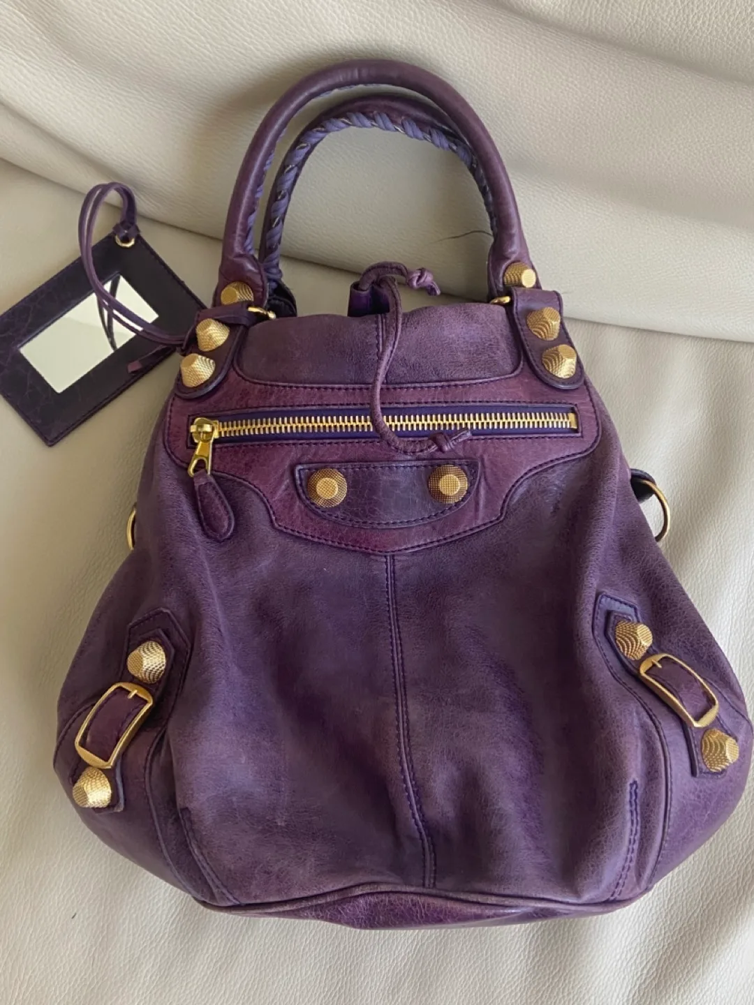 Authentic Balenciaga Giant Pompom Bag image indicator(2)