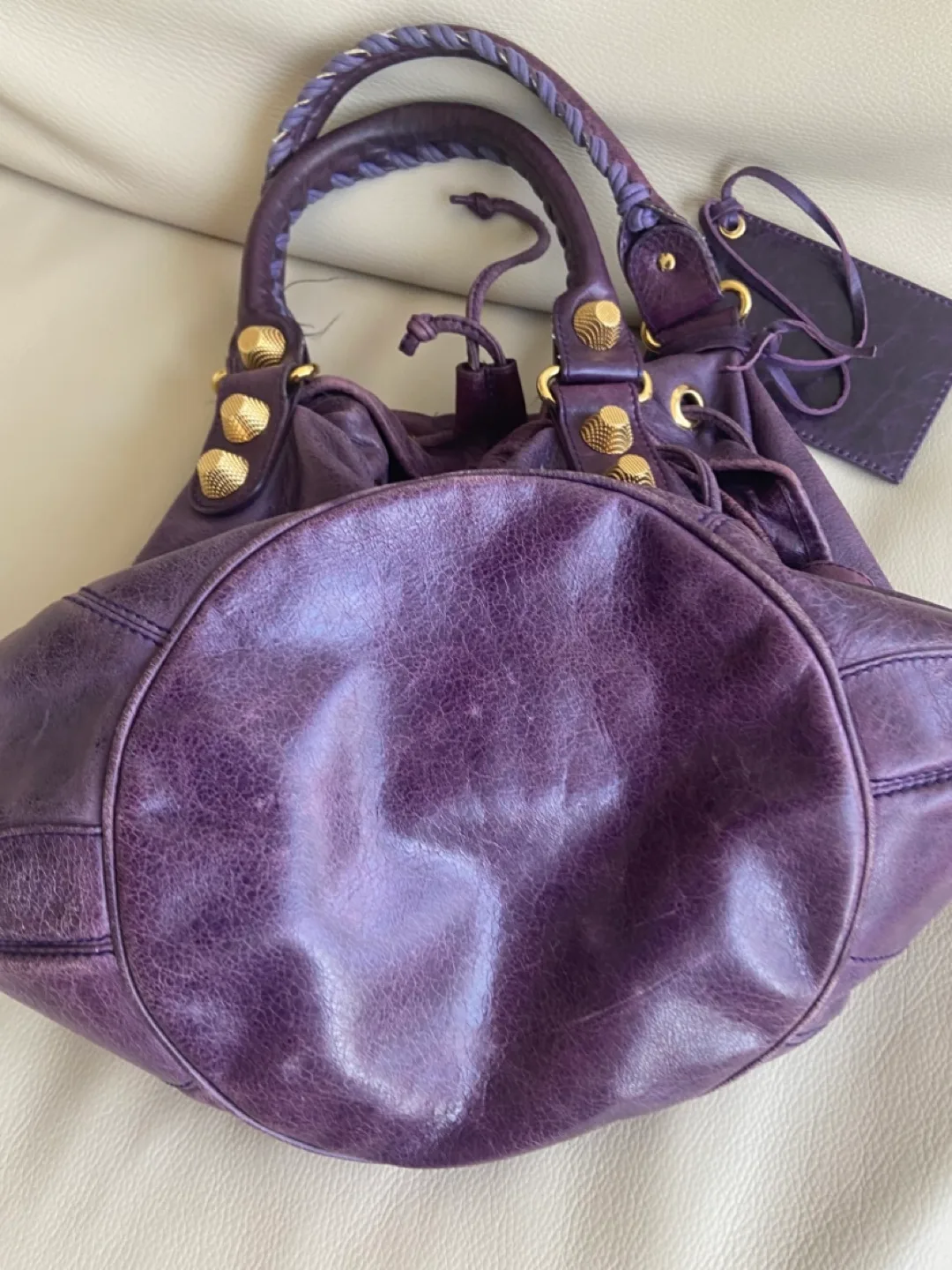 Authentic Balenciaga Giant Pompom Bag image indicator(5)