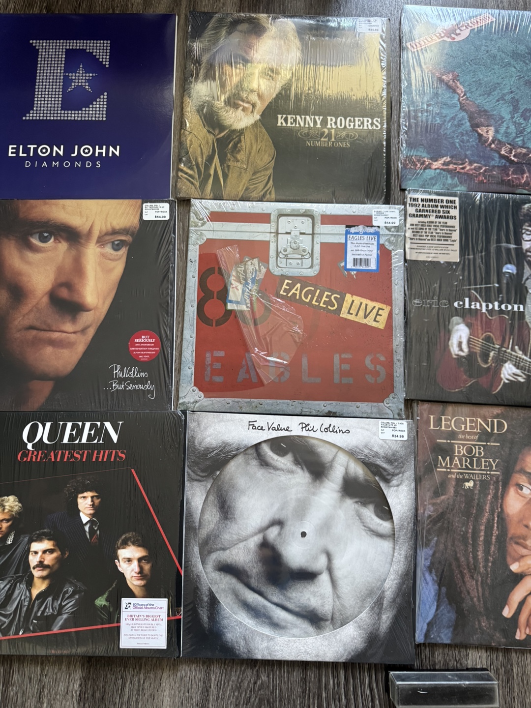Collection of  12 Vinyl Records - OPENED but never played. - photo 3