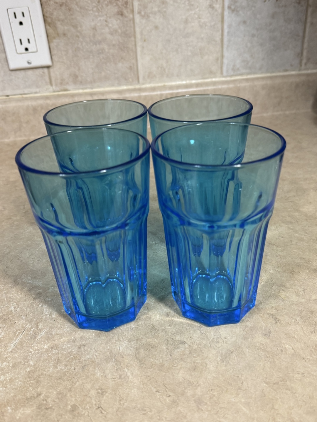 IKEA Blue Glasses- 4Pcs Set - photo 2