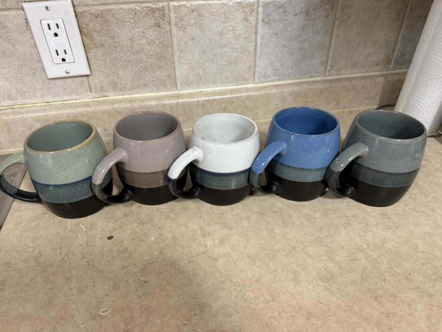 Mikasa Safford Mugs - Set of 5