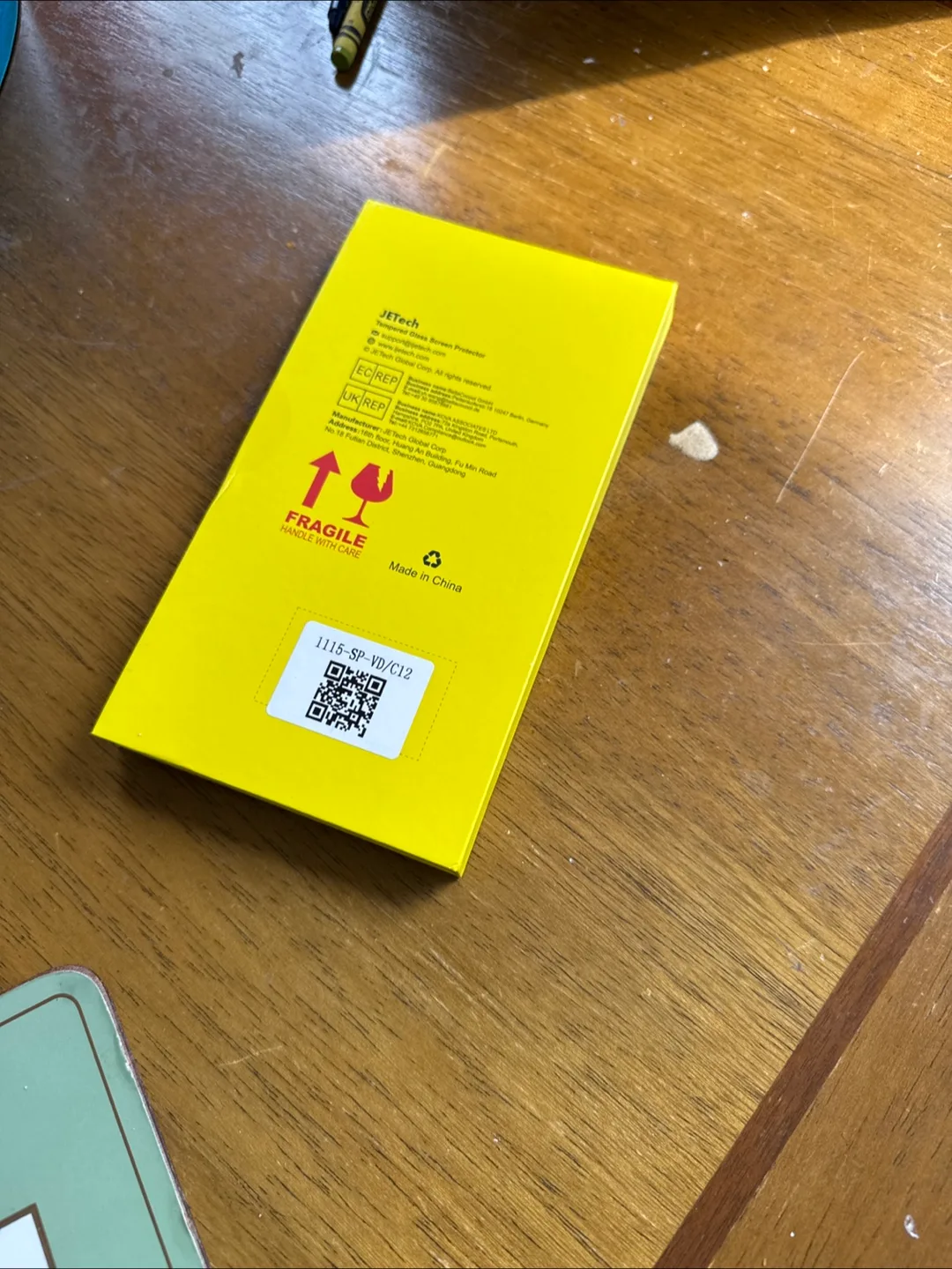 JETech Tempered Glass Screen Protector for iPhone 8 1-inch image indicator(2)