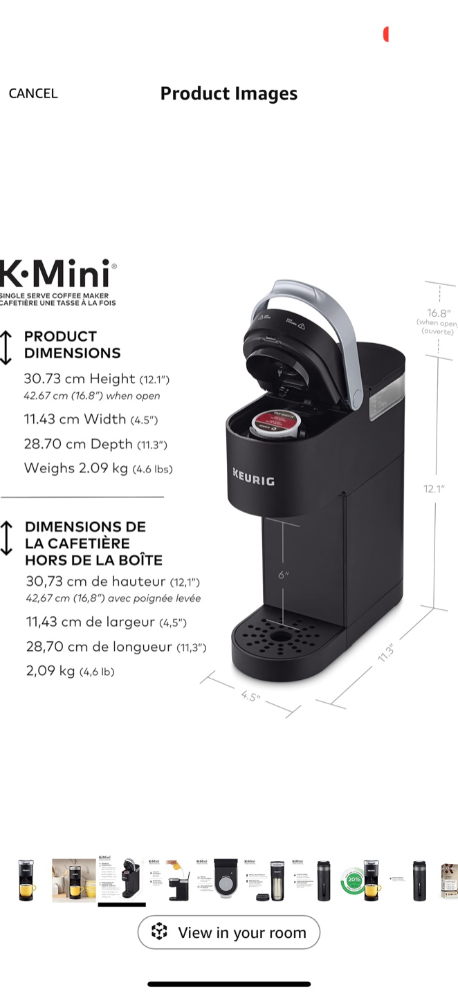 Keurig K-Mini Plus Coffee Maker - photo 2