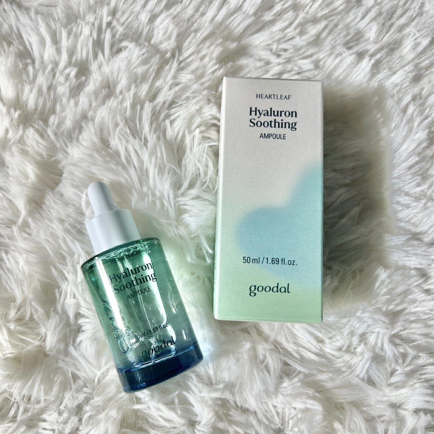 Goodal Heartleaf Hyaluron Soothing Ampoule Serum Korean Skincare