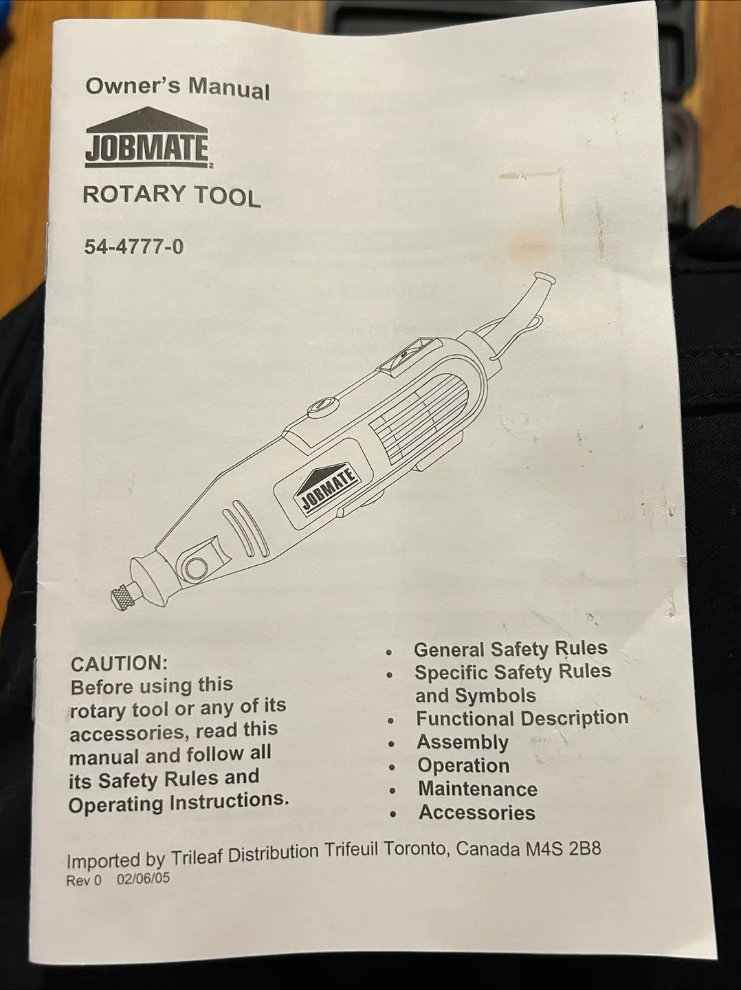Jobmate Rotary Tool Kit with Accessories image indicator(2)