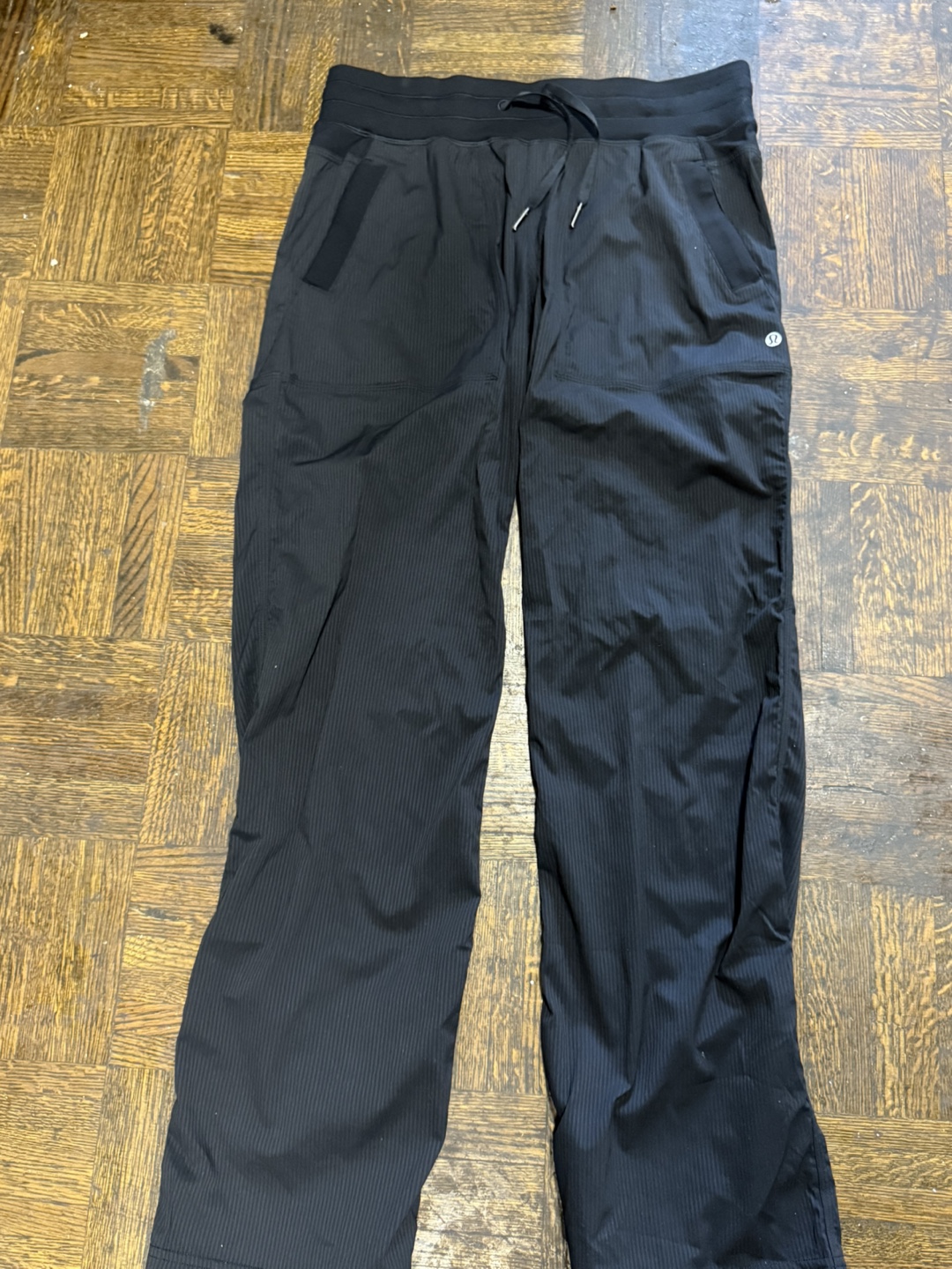 Lululemon Black Pinstripe Pants