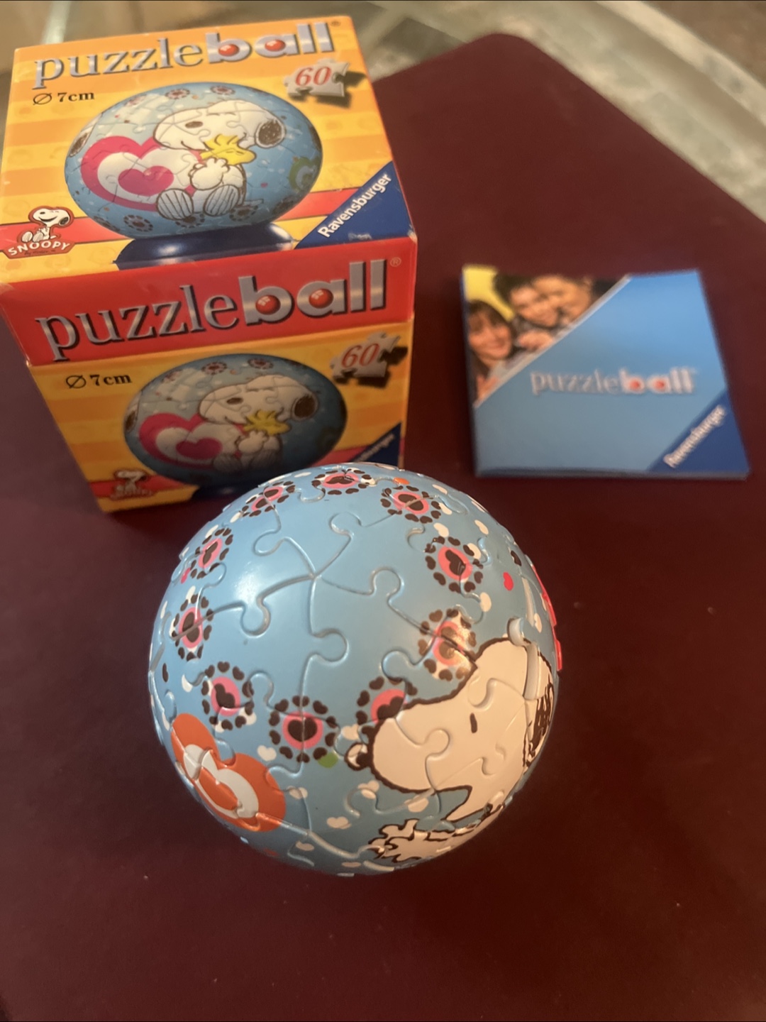 Ravensburger Puzzleball 60-piece Snoopy Puzzle Sphere - photo 2