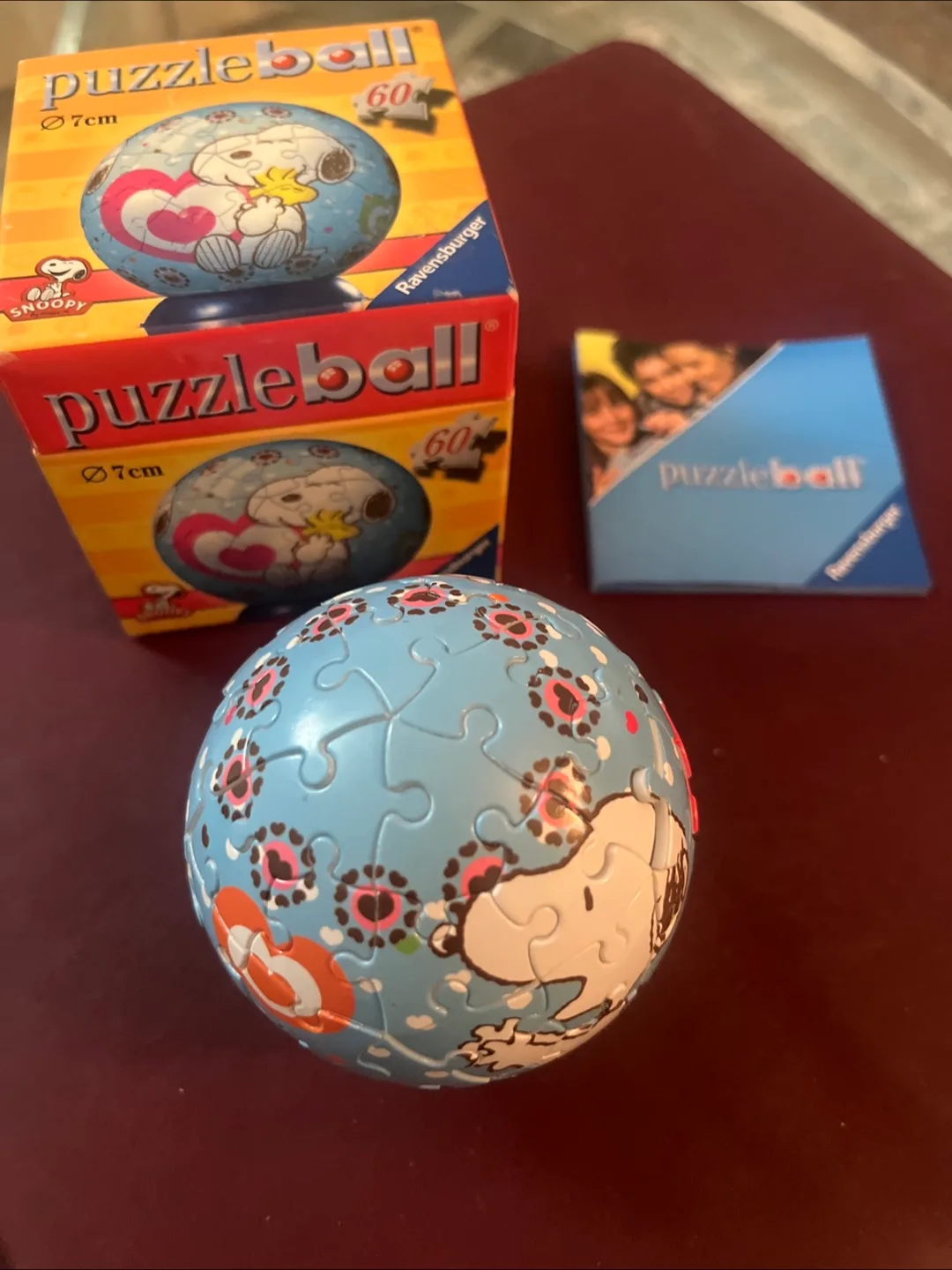 Ravensburger Puzzleball 60-piece Snoopy Puzzle Sphere image indicator(2)
