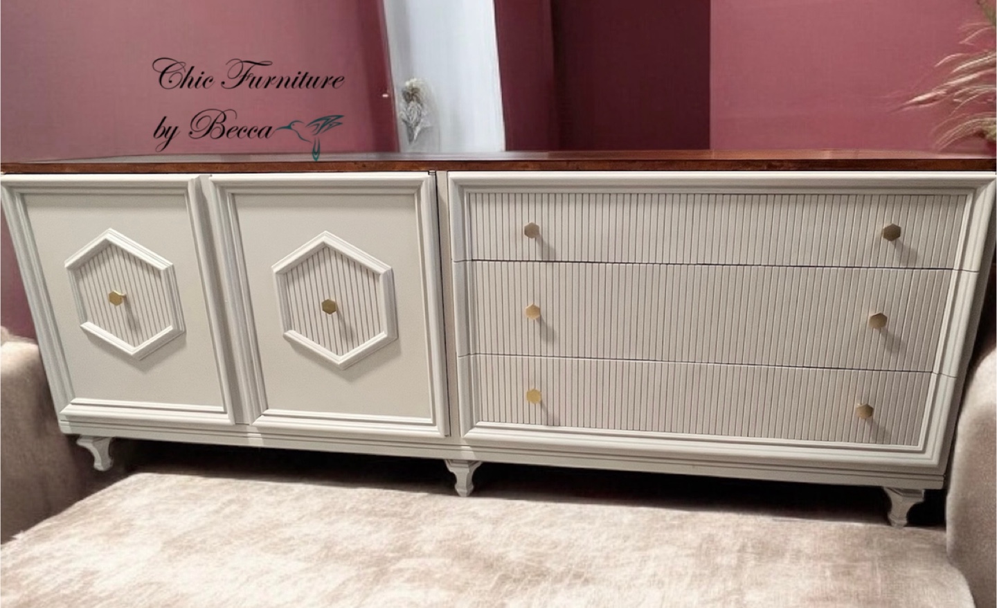 Mid-Century Modern Credenza - photo 2