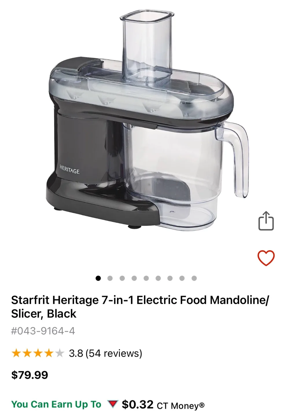 Starfrit Heritage 7-in-1 Electric Food Mandoline/Slicer image indicator(5)