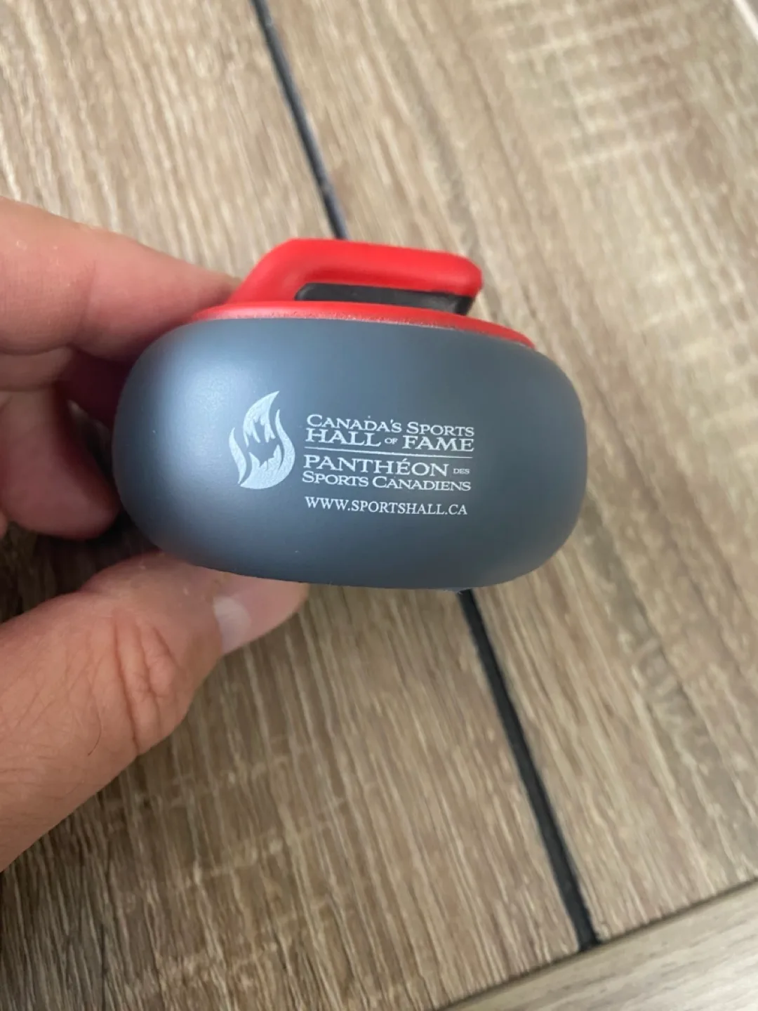 🏒Miniature Curling Stone - Canada's Sports Hall of Fame Souvenir thumbnail