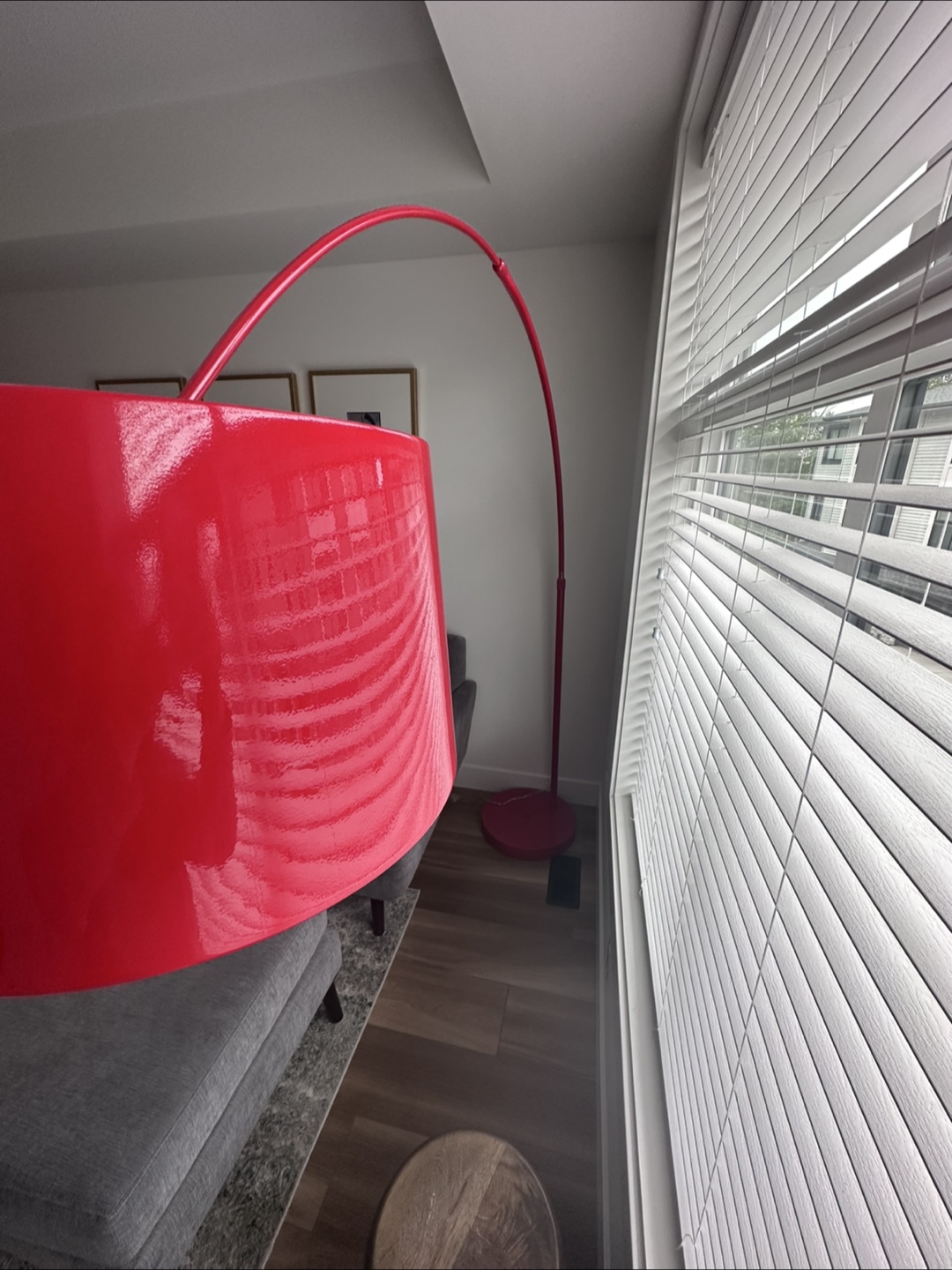 Red Arc Floor Lamp - photo 4