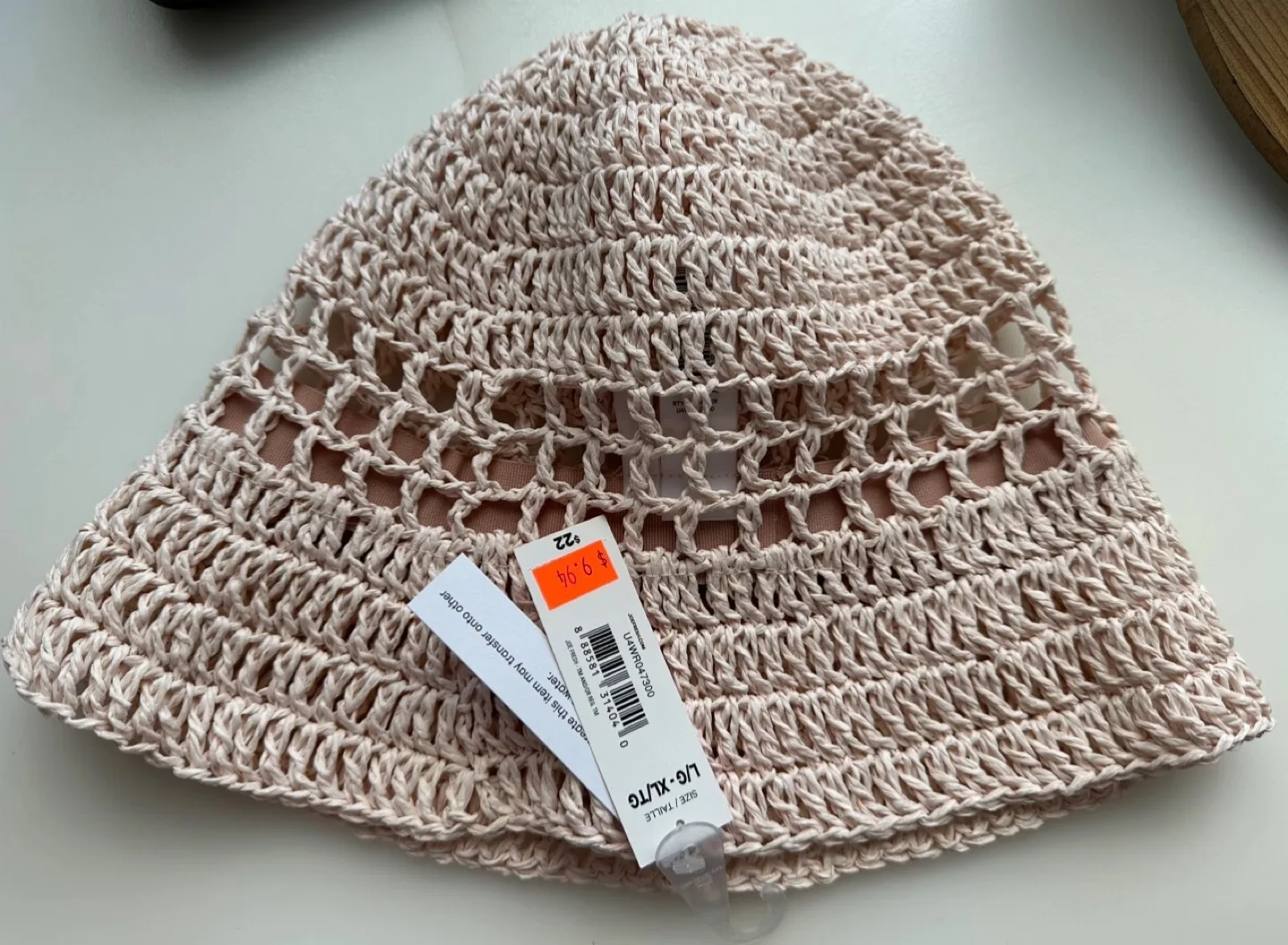 Cream Crochet Bucket Hat image indicator(2)