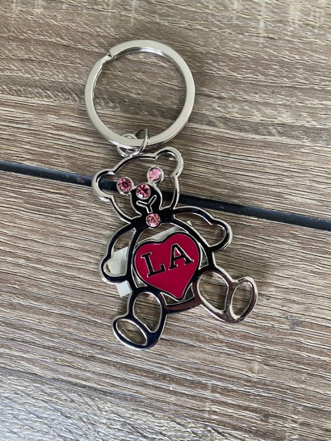 🏒Cute LA Bear Keychain thumbnail